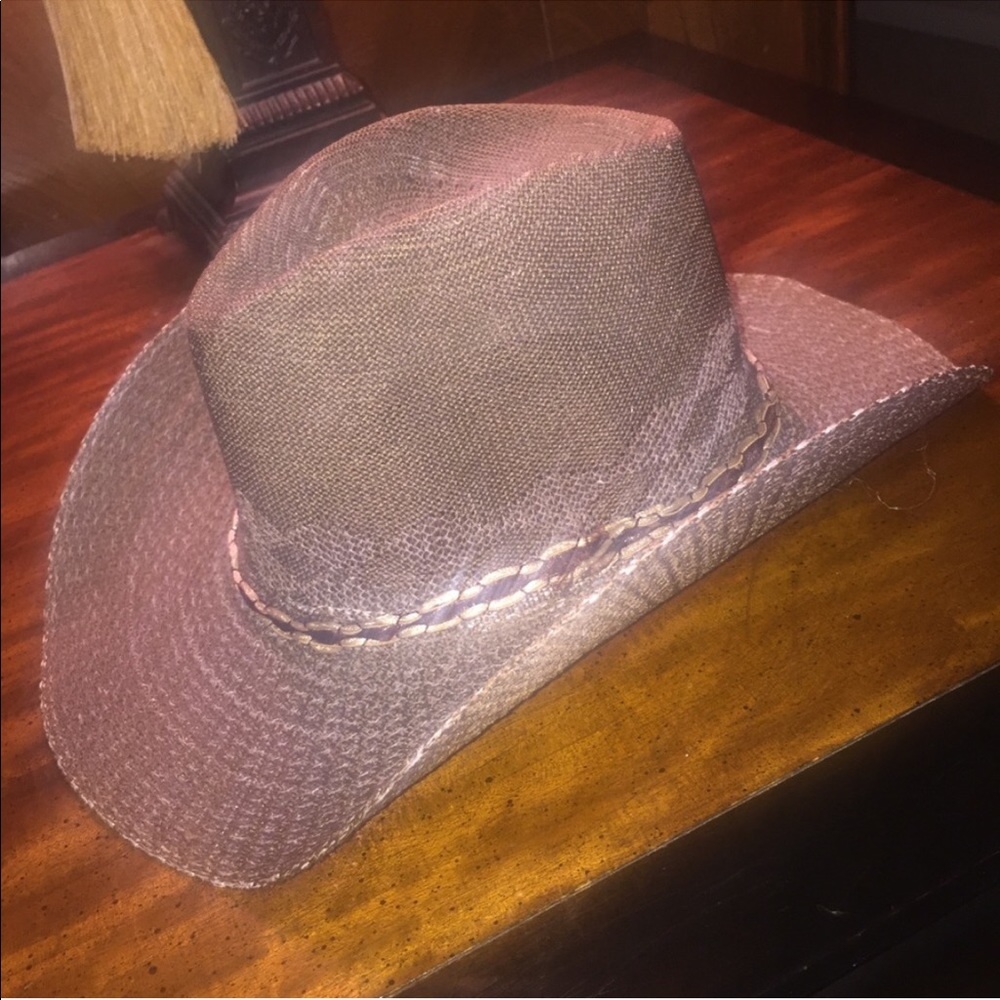 Shady Brady Straw packable Cowboy hat - Picture 5 of 6
